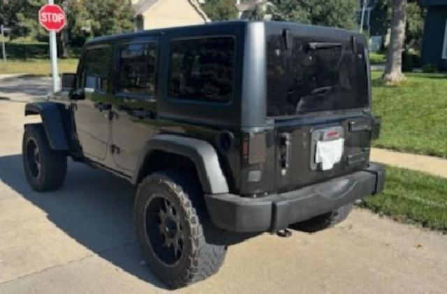 1C4BJWDG6GL177953 - 2016 JEEP WRANGLER U SPORT 黑色 照片 3