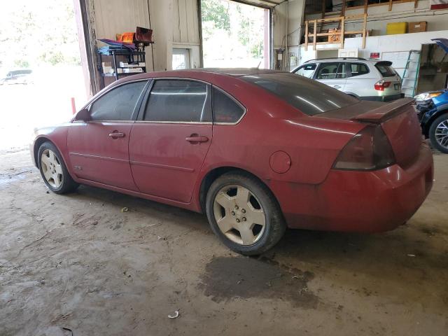 2G1WD58C489142551 - 2008 CHEVROLET IMPALA SUPER SPORT RED photo 2