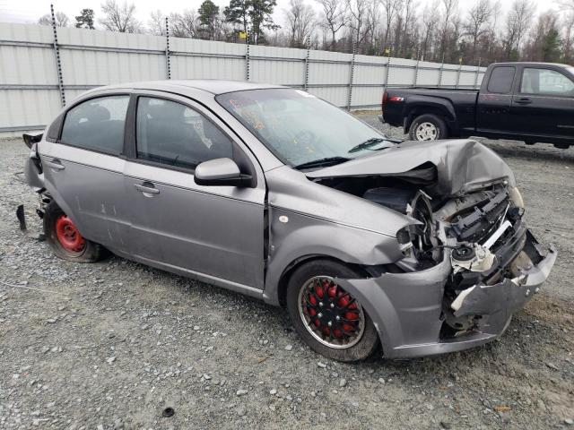 KL1TD56687B045235 - 2007 CHEVROLET AVEO BASE 银色 照片 4