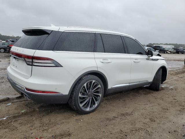 5LM5J7XCXNGL13530 - 2022 LINCOLN AVIATOR RESERVE WHITE photo 3