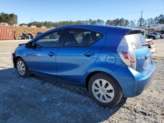 JTDKDTB32D1533425 - 2013 TOYOTA PRIUS C BLUE photo 2