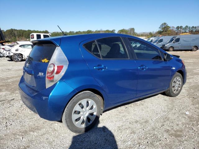 JTDKDTB32D1533425 - 2013 TOYOTA PRIUS C BLUE photo 3