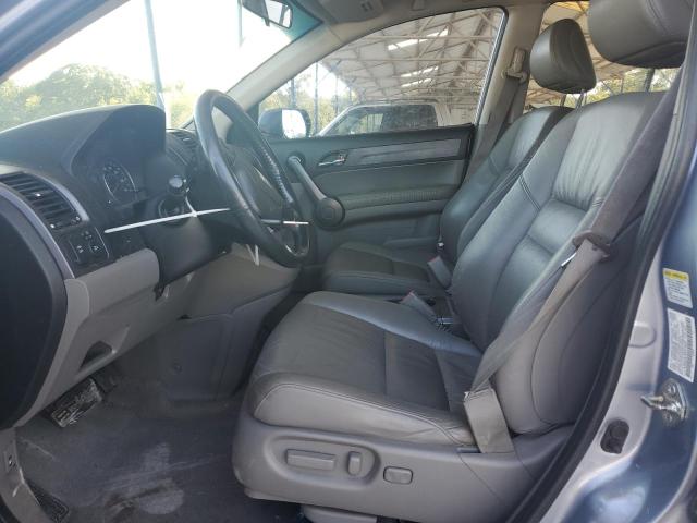 5J6RE38749L015537 - 2009 HONDA CR-V EXL BLUE photo 7
