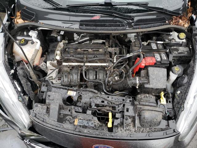 3FADP4BJ1KM132684 - 2019 FORD FIESTA SE CHARCOAL photo 11