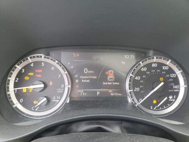 5TDGZRAH4NS119106 - 2022 TOYOTA HIGHLANDER XLE BLUE photo 9