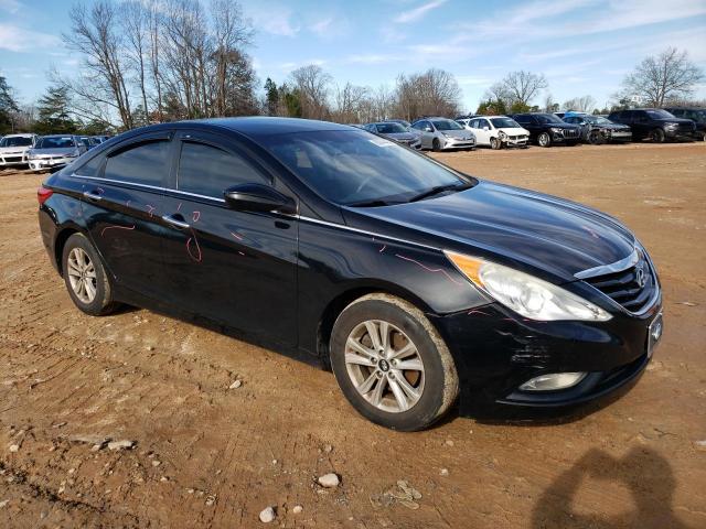 5NPEB4AC8DH708540 - 2013 HYUNDAI SONATA GLS BLACK photo 4