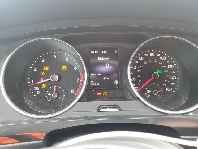 3VV3B7AX9MM028217 - 2021 VOLKSWAGEN TIGUAN SE GRAY photo 9