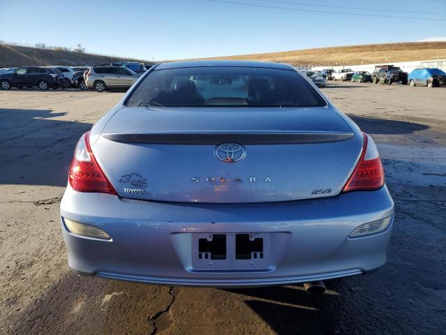 4T1CA30P28U149373 - 2008 TOYOTA CAMRY SOLA SE BLUE photo 6