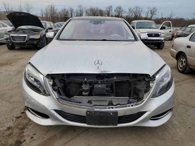 WDDUG8FB0FA071020 - 2015 MERCEDES-BENZ S 550 4MATIC SILVER photo 5