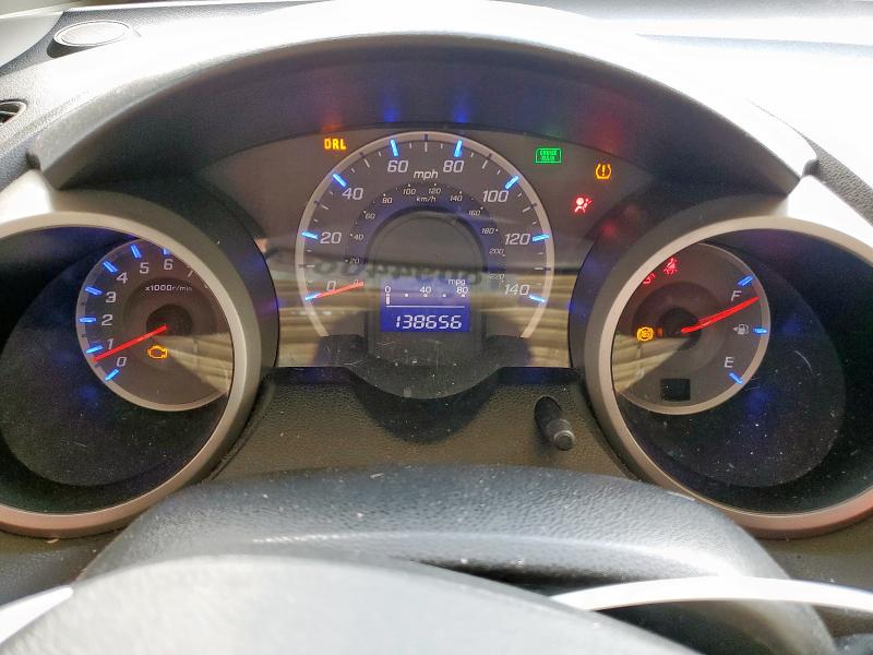 JHMGE8H45AS025132 - 2010 HONDA FIT SPORT Gümüş foto 9