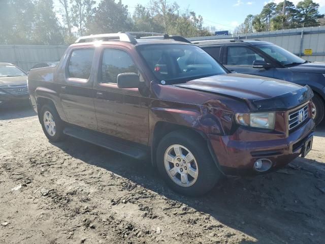 2HJYK16508H502564 - 2008 HONDA RIDGELINE RTL BURGUNDY photo 4