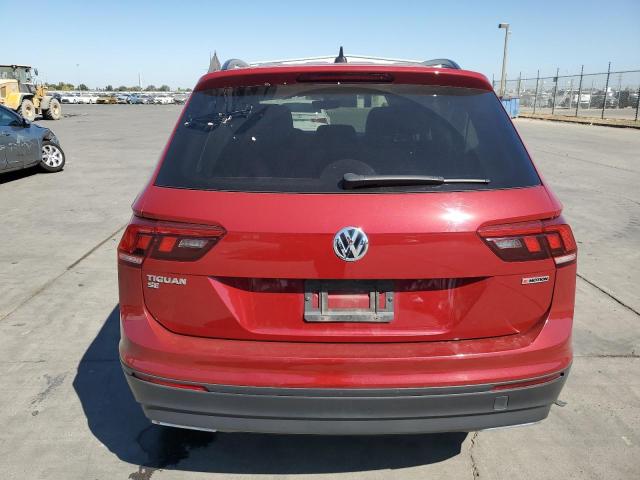 3VV2B7AX3KM122103 - 2019 VOLKSWAGEN TIGUAN SE Kırmızı fotoğraf 6