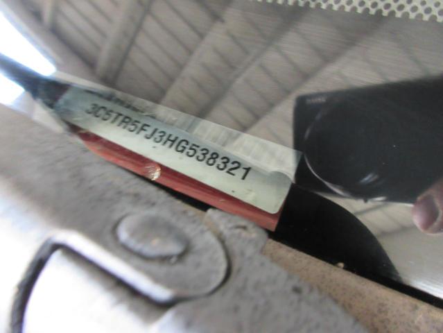 3C6TR5FJ3HG538321 - 2017 RAM 2500 LARAMIE Burgund zdjęcie 10