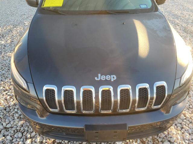 1C4PJMCS6FW668181 - 2015 JEEP CHEROKEE LATITUDE GRAY photo 11