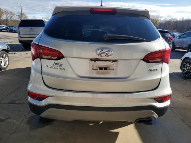 5XYZT3LB2JG541432 - 2018 HYUNDAI SANTA FE S SILVER photo 6