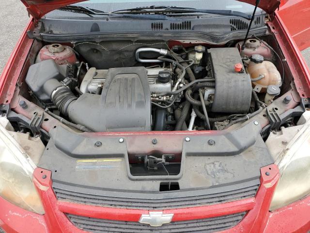 1G1AL12F857644436 - 2005 CHEVROLET COBALT LS RED photo 11