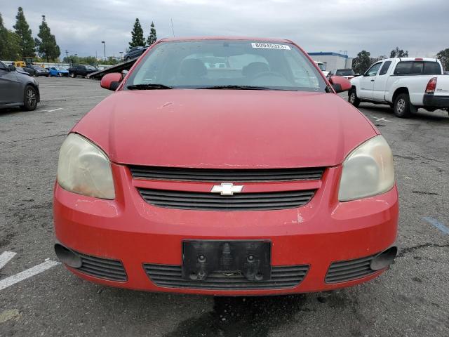 1G1AL12F857644436 - 2005 CHEVROLET COBALT LS RED photo 5