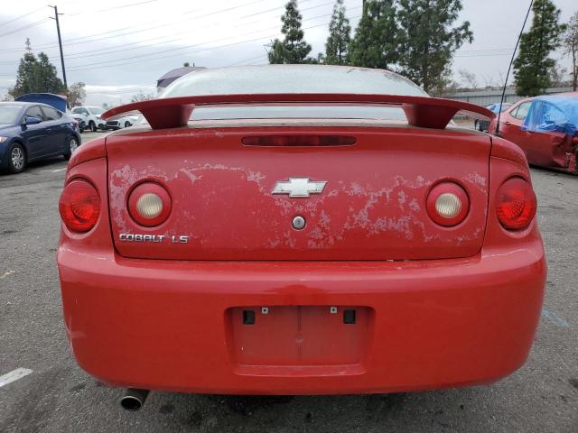 1G1AL12F857644436 - 2005 CHEVROLET COBALT LS RED photo 6