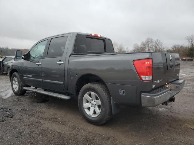 1N6BA07B77N216452 - 2007 NISSAN TITAN XE GRAY photo 2