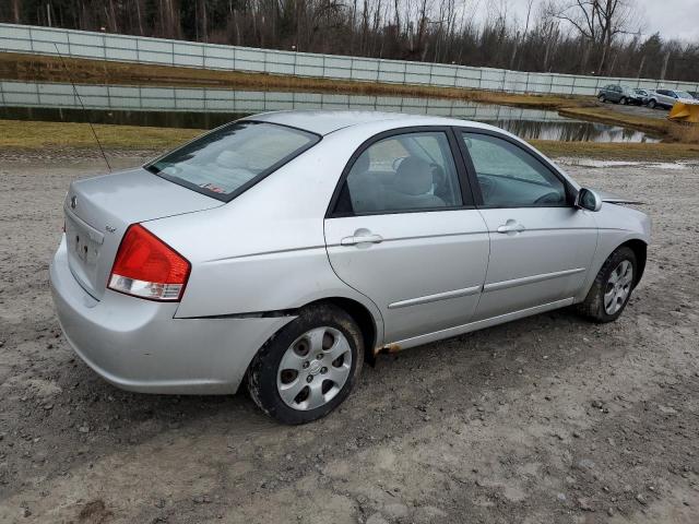 KNAFE221795653239 - 2009 KIA SPECTRA EX SILVER photo 3