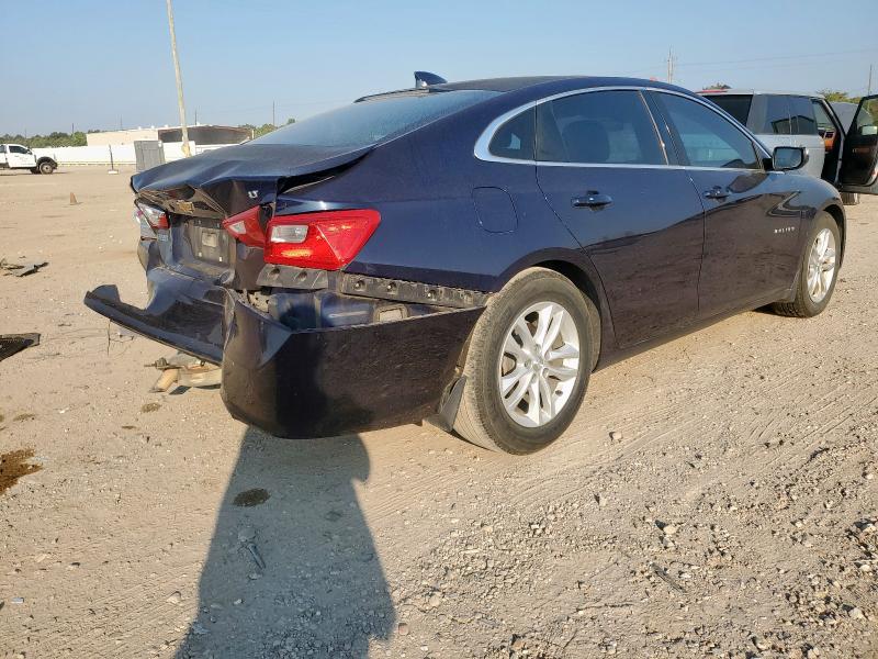 1G1ZE5ST5HF112677 - 2017 CHEVROLET MALIBU LT BLUE photo 3