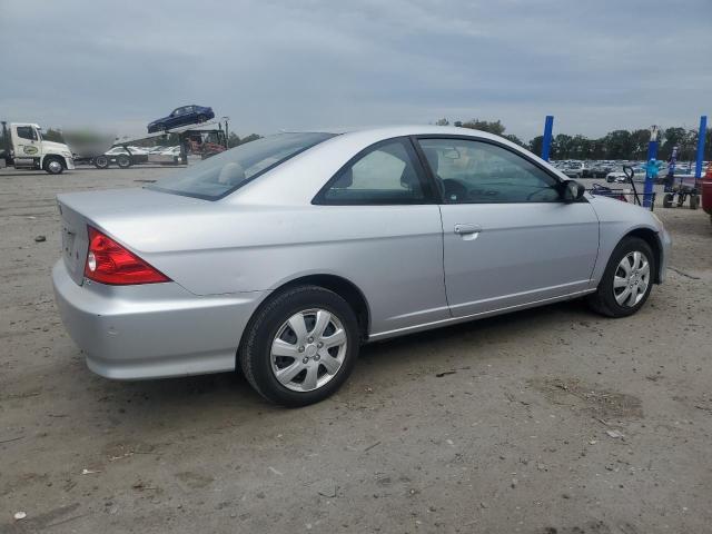 1HGEM225X4L081867 - 2004 HONDA CIVIC LX 银色 照片 3