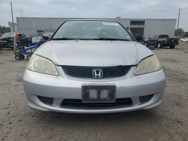 1HGEM225X4L081867 - 2004 HONDA CIVIC LX 银色 照片 5