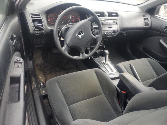 1HGEM225X4L081867 - 2004 HONDA CIVIC LX 银色 照片 8