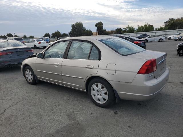 2HGES26722H589925 - 2002 HONDA CIVIC EX BEIGE photo 2