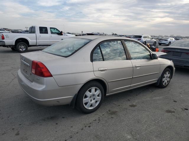 2HGES26722H589925 - 2002 HONDA CIVIC EX BEIGE photo 3