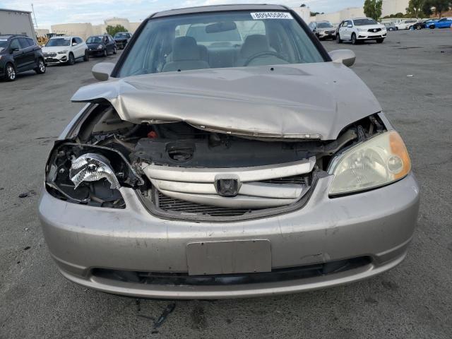 2HGES26722H589925 - 2002 HONDA CIVIC EX BEIGE photo 5