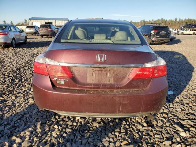 1HGCR2F32EA287540 - 2014 HONDA ACCORD LX RED photo 6