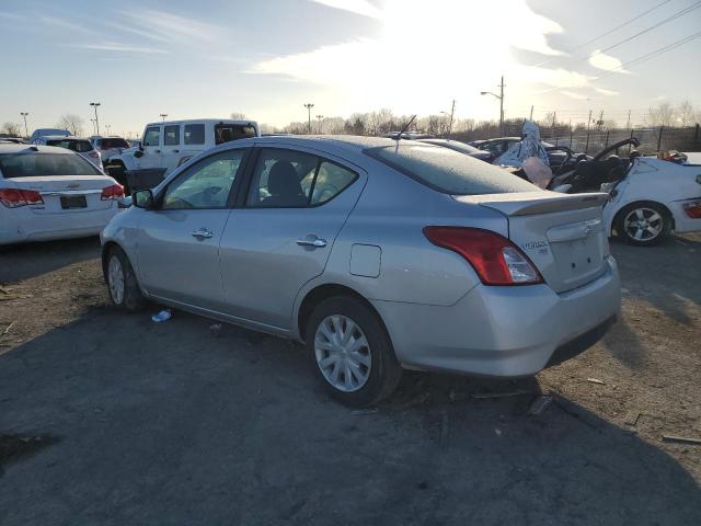 3N1CN7AP1GL853199 - 2016 NISSAN VERSA S SILVER photo 2