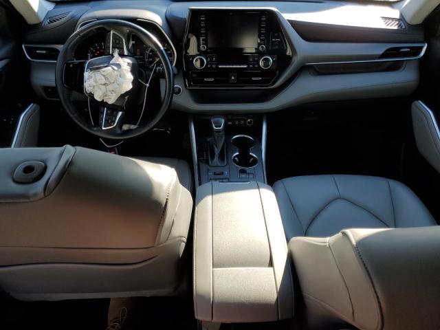 5TDHZRBH7MS057024 - 2021 TOYOTA HIGHLANDER XLE ნაცრისფერი ფოტო 8