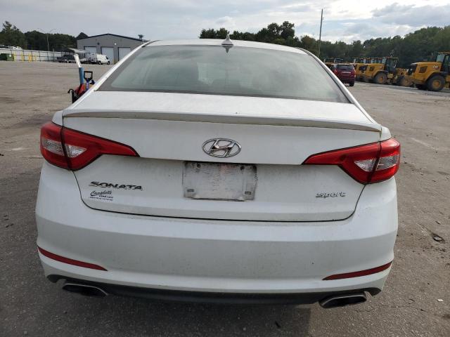 5NPE34AF8GH274180 - 2016 HYUNDAI SONATA SPORT WHITE photo 6