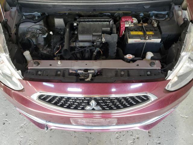 ML32A3HJ2KH015384 - 2019 MITSUBISHI MIRAGE ES იასამნისფერი ფოტო 11