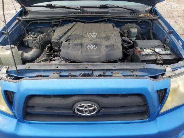 5TEJU62N86Z308403 - 2006 TOYOTA TACOMA DOUBLE CAB PRERUNNER BLUE photo 11