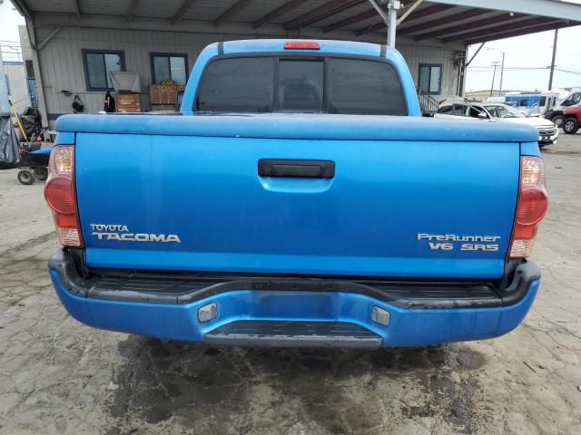 5TEJU62N86Z308403 - 2006 TOYOTA TACOMA DOUBLE CAB PRERUNNER BLUE photo 6