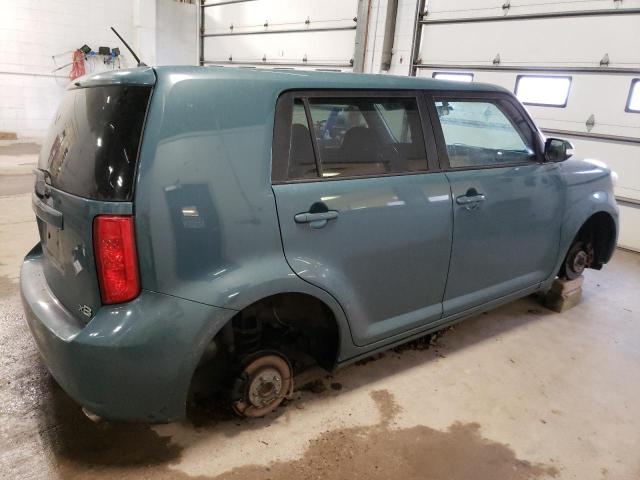 JTLKE50E781044137 - 2008 TOYOTA SCION XB TEAL photo 3