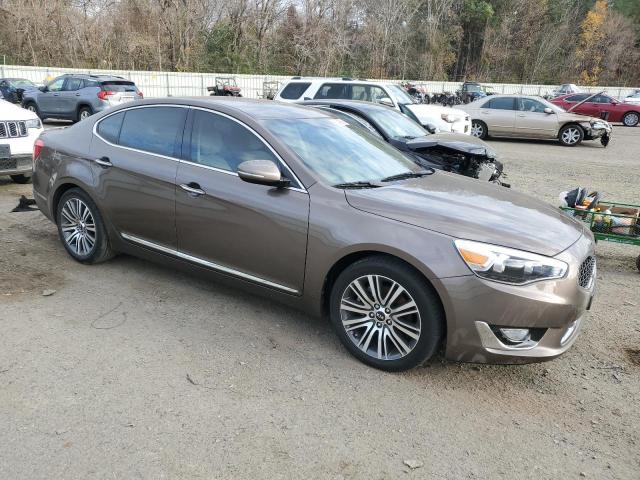 KNALN4D7XE5130324 - 2014 KIA CADENZA PREMIUM BROWN photo 4