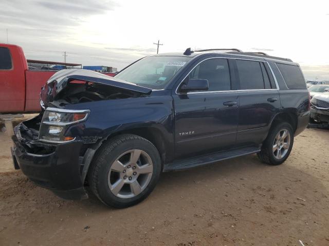 1GNSCAKC0JR220756 - 2018 CHEVROLET TAHOE C1500  LS BLUE photo 1