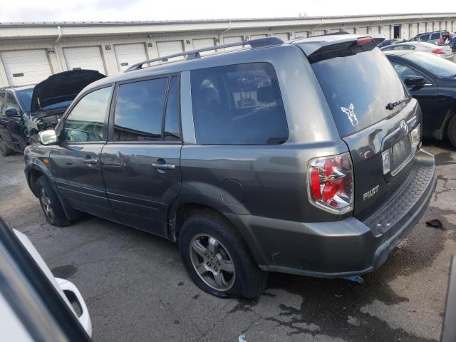 2HKYF18507H527315 - 2007 HONDA PILOT EXL GRAY photo 2