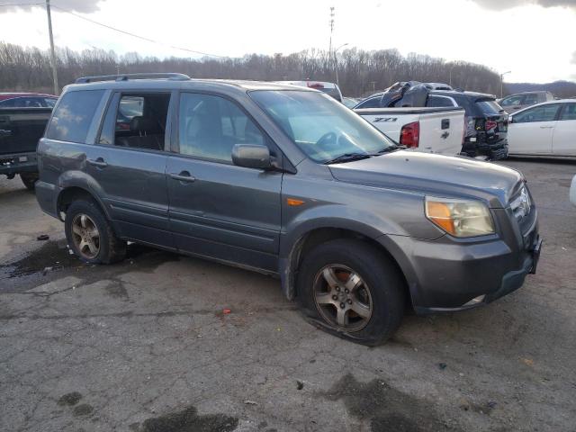 2HKYF18507H527315 - 2007 HONDA PILOT EXL GRAY photo 4