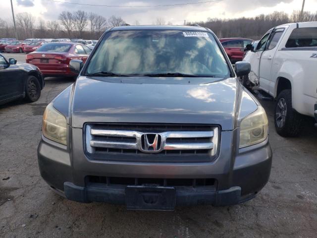 2HKYF18507H527315 - 2007 HONDA PILOT EXL GRAY photo 5