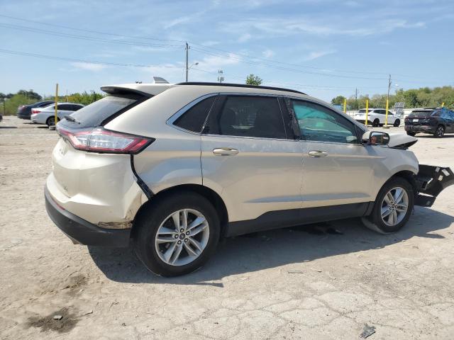 2FMPK4J80JBB89233 - 2018 FORD EDGE SEL ოქროსფერი ფოტო 3