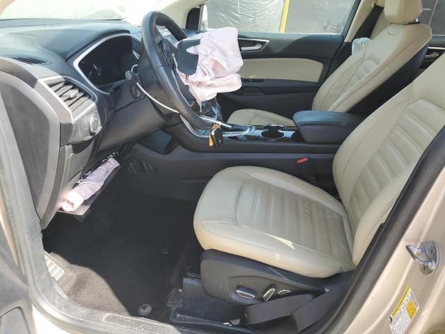 2FMPK4J80JBB89233 - 2018 FORD EDGE SEL ოქროსფერი ფოტო 7