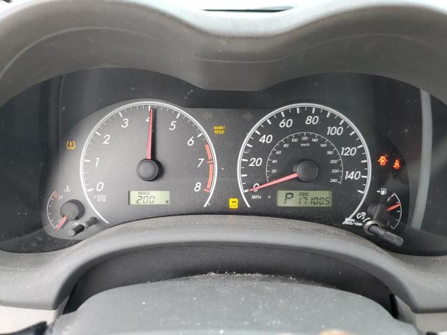 1NXBU4EEXAZ376722 - 2010 TOYOTA COROLLA BASE Графитовый фото 9