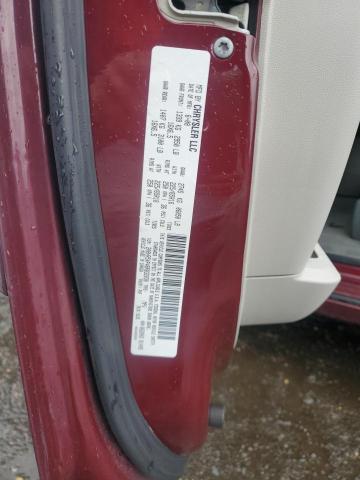 2A8HR54P48R832030 - 2008 CHRYSLER TOWN & COU TOURING 勃艮第红 照片 13