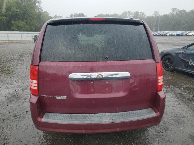 2A8HR54P48R832030 - 2008 CHRYSLER TOWN & COU TOURING 勃艮第红 照片 6