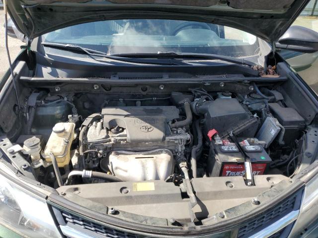 JTMBFREV8D5017332 - 2013 TOYOTA RAV4 LE GREEN photo 12